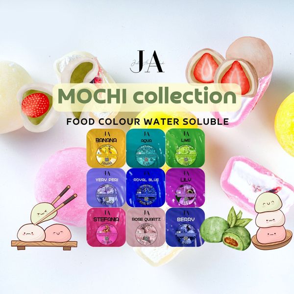 Набір водорозчинних барвників MOCHI collection 9 шт N-50 фото