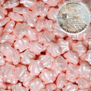 Confectionery topping Blush Seashell Charms - 106 ml P-206 photo