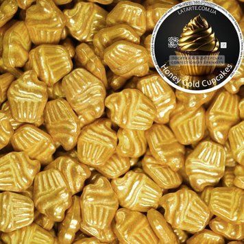 Кондитерська посипка Honey Gold Cupcakes - 106 мл P-207 фото