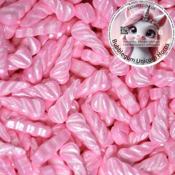 Confectionery topping Bubblegum Unicorn Horns - 106 ml P-210 photo